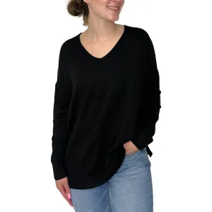 V-neck Sweater Black