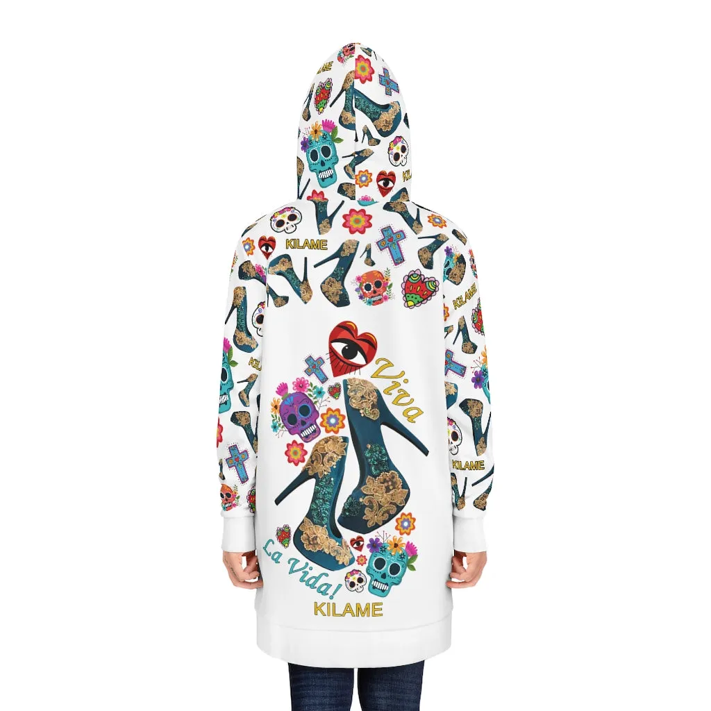 Women's Hoodie Dress 'Viva la vida'